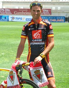 Alejandro Valverde con el Real Murcia 