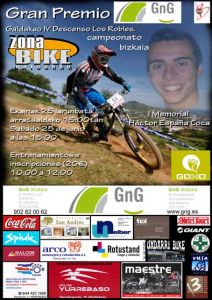 El IV Descenso de Mountain Bike Los robles-I Memorial Hector España