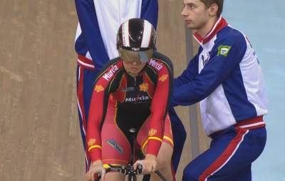 Mundial pista: Plusmarca española para Tania Calvo en 500