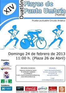 El Circuito  Andaluz de Duatlón 2013 se estrena en Punta Umbría
