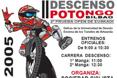 Nueva prueba del Open de Euskadi de DH en el potongo