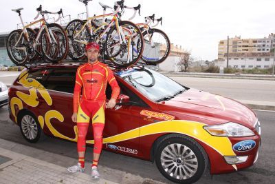 La selección española de pista salta al velódromo