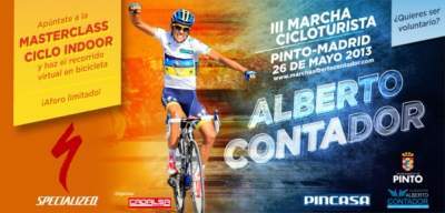 La III Marcha Cicloturista Alberto Contador este domingo