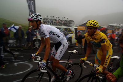 Andy Schleck y Alberto Contador se retan para La Vuelta
