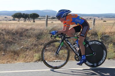 Anna Sanchis campeona de España contra el crono