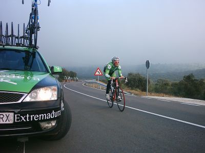 Siguen los entrenamientos para el equipo Extremadura