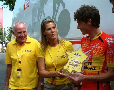 Tour de Francia: Iván Gutiérrez premiado con el Trofeo del Buen Humor  