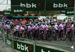 Más de 100 participantes en la Mendiko Bizikletaren Eguna