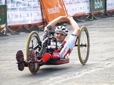 Las contrarrelojes del sábado marcan los vencedores de la Paracycling Bira