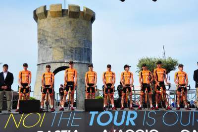 Tour de Francia: Entreno y presentación para Euskaltel