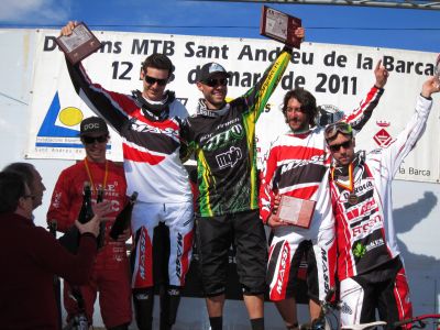 Fabien Barel (Mondraker) gana el descenso de  Sant Andreu 