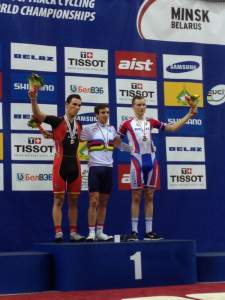 Mundial de pista: Eloy Teruel subcampeón del mundo