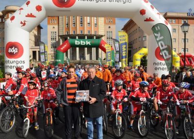 800 participantes en la X edición de la Fiesta de la Bici