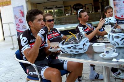 La Vuelta: Carlos Sastre aprovecha el día de descanso