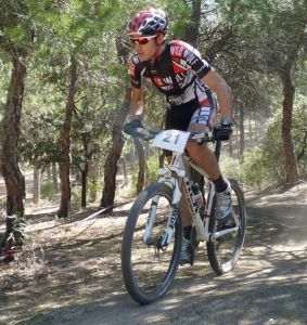 Sergio Mantecón preparado para la prueba de Bejar