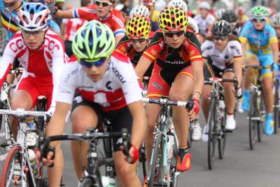 Concentración y carreras para féminas juniors y sub23