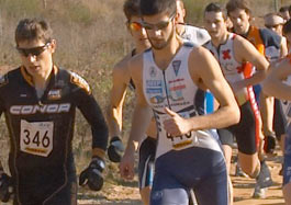 Xavi Clota de BikeZona Conor segundo en Vallirana