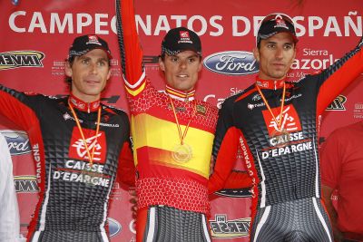 Triplete contra el crono para el Caisse