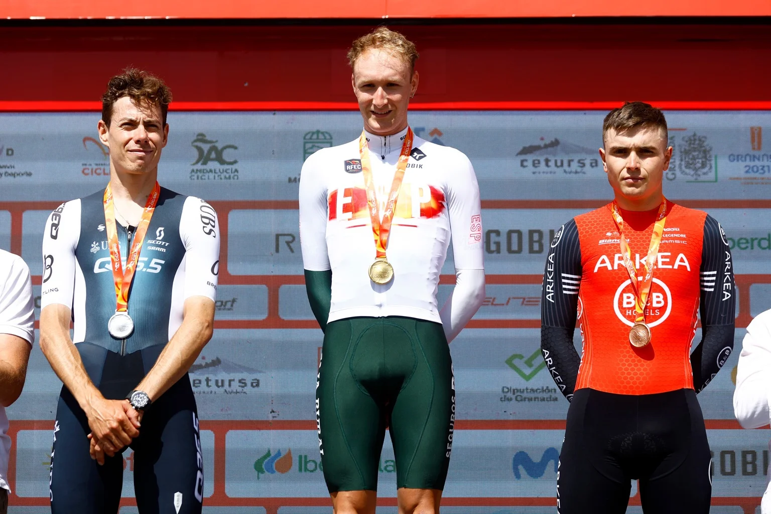 Abel Balderstone se corona como Campeón de España de contrarreloj