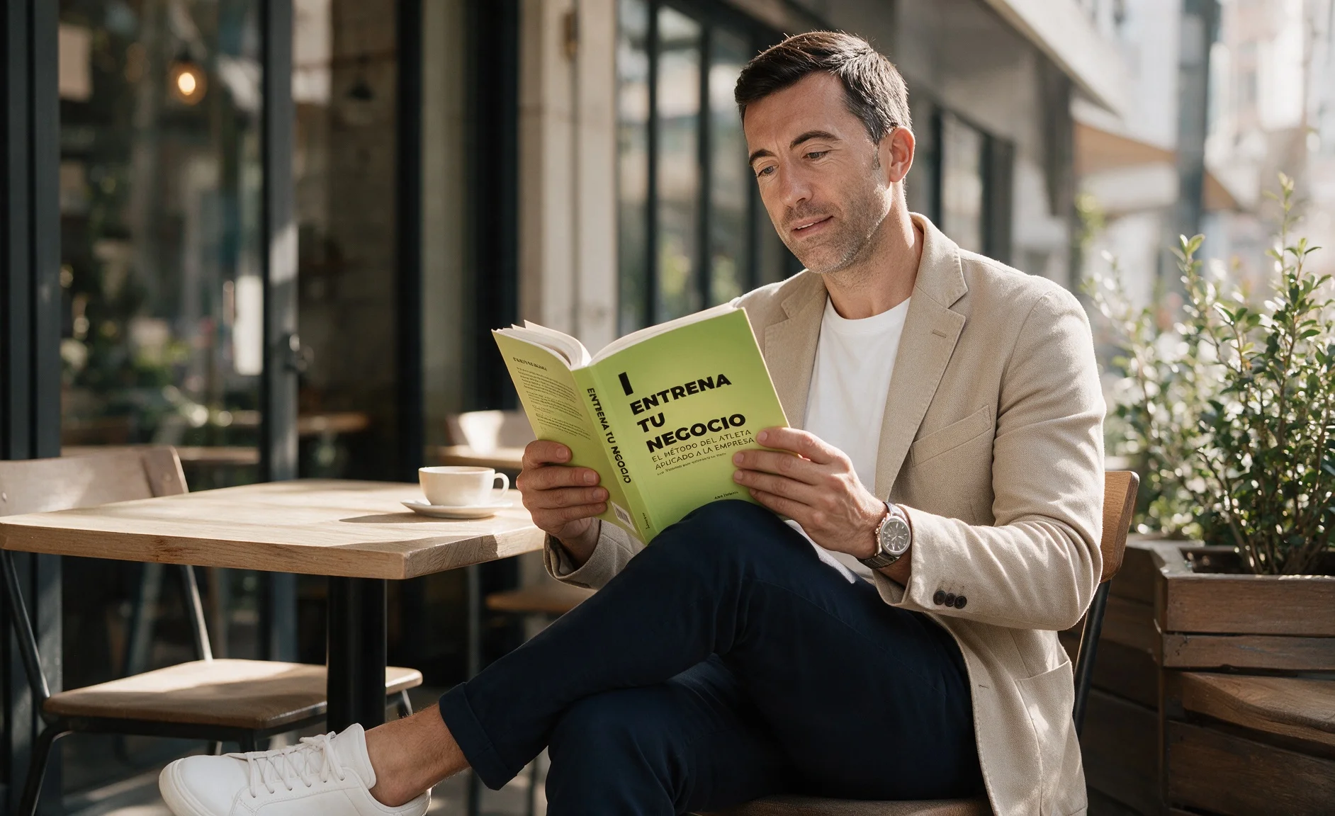 Abel Medina, ex ciclista profesional y CEO de Faster Wear presenta su libro Entrena tu Negocio