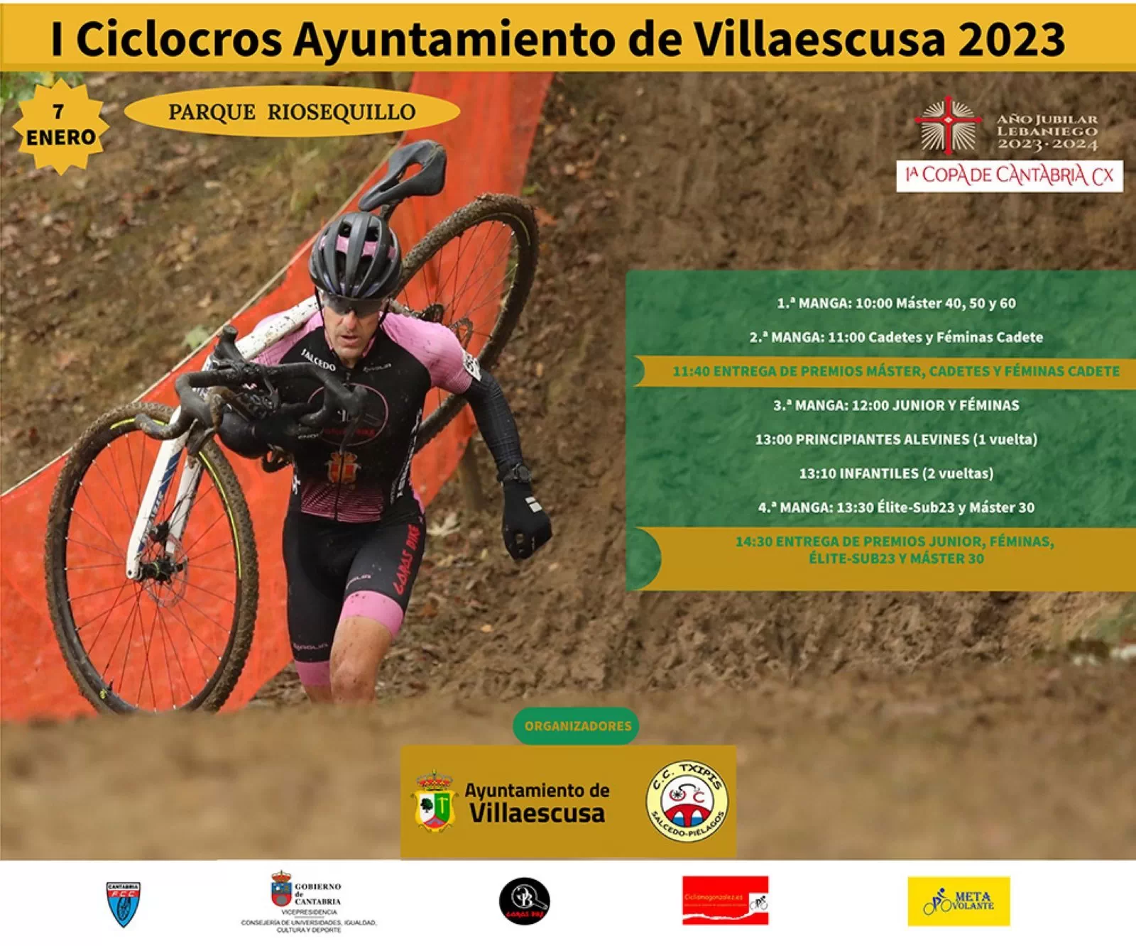 Abierto el plazo de inscripciones para el I Ciclocross Ayto. Villaescusa 2023