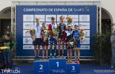 Abuin y García Godino se llevan el Camp. de España de duatlón