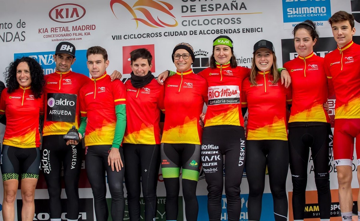 Aida Nuño e Iván Feijoo ganadores en la Copa de España CX de Alcobendas