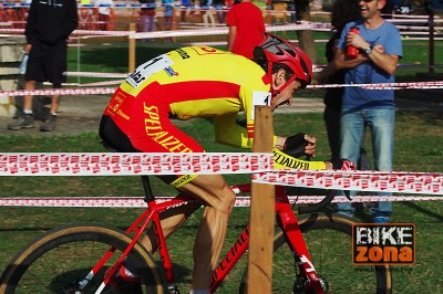 Aitor Hernández en el Superprestige de Hoogstraten