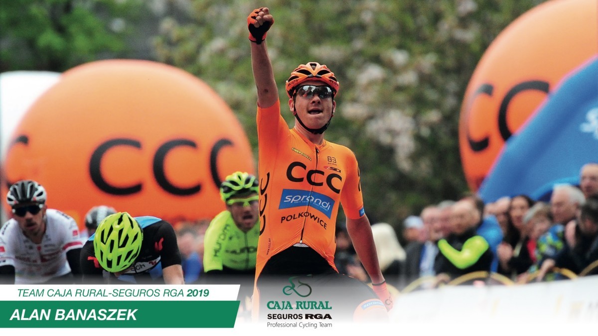 Alan Banaszek, sexto fichaje de Caja Rural-Seguros RGA para 2019