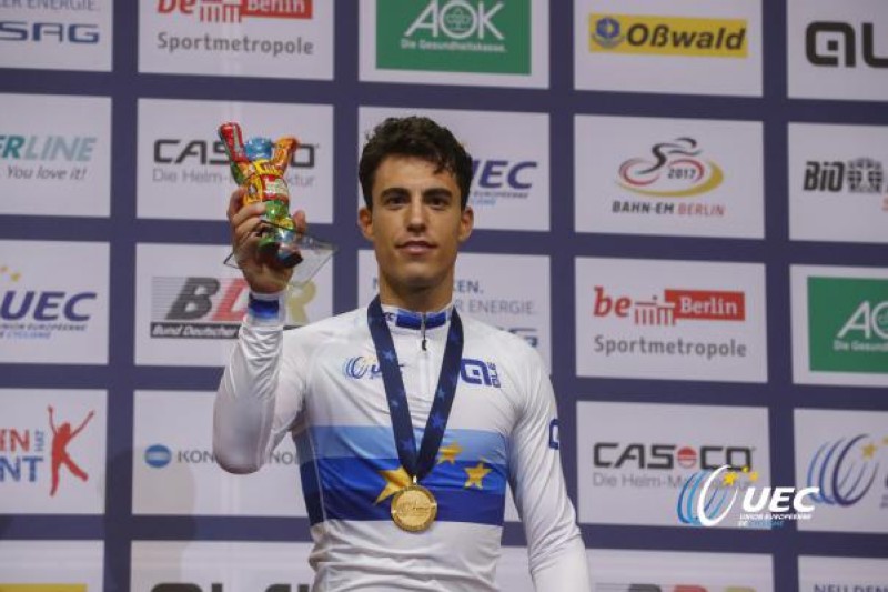 Albert Torres gana a lo grande el Campeonato de Europa de omnium