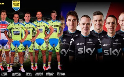 Alberto Contador y Chris Froome ya tienen equipo para el Tour