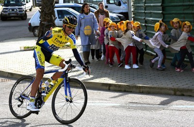 Alberto Contador llega en buen momento a la Tirreno