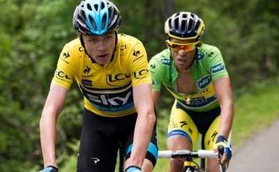 Alberto Contador prueba al líder en la Dauphine 2014