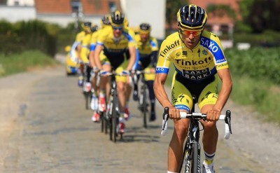 Alberto Contador reconoce la etapa del pavé del Tour de Francia