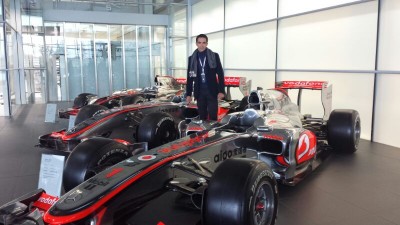 Alberto Contador se pasa a la F1 por un día