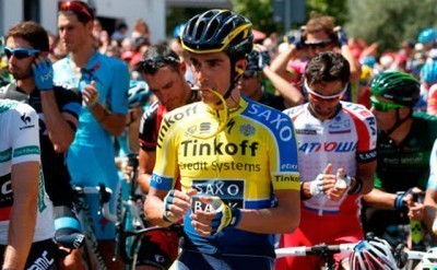 Alberto Contador ya es noveno en La Vuelta