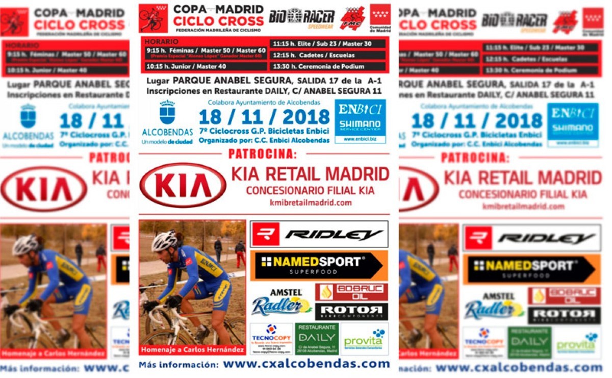 Alcobendas se cita con el mejor ciclocross el próximo 18 de Noviembre 