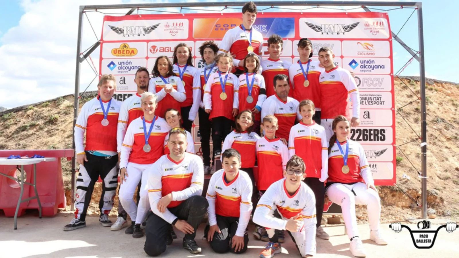 Alcoy vivió la fiesta del BMX con la disputa de la Copa de España