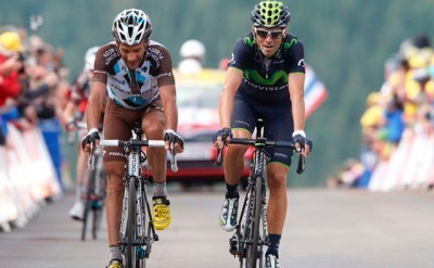 Alejandro Valverde al asalto del podio del Tour de Francia