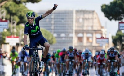 Alejandro Valverde conquista Roma