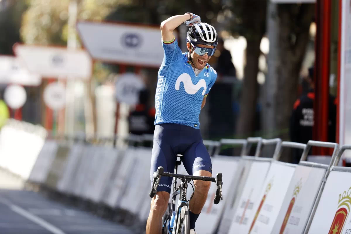 Alejandro Valverde gana su tercer GP Miguel Indurain a los 41 años