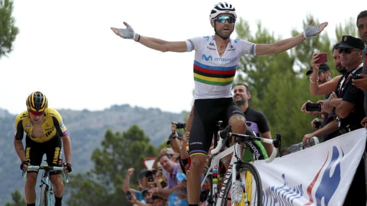 Alejandro Valverde ganador de la I Copa de España de Ciclismo Profesional