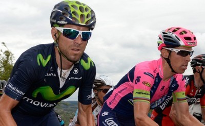 Alejandro Valverde regresa en la Dauphiné