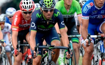 Alejandro Valverde se marca el podio como objetivo