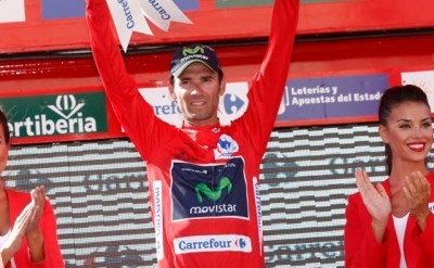 Alejandro Valverde se viste de rojo en La Vuelta
