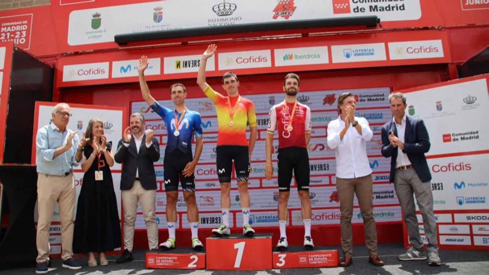 Alex Aranburu se proclamó campeón de España en línea en San Lorenzo de El Escorial