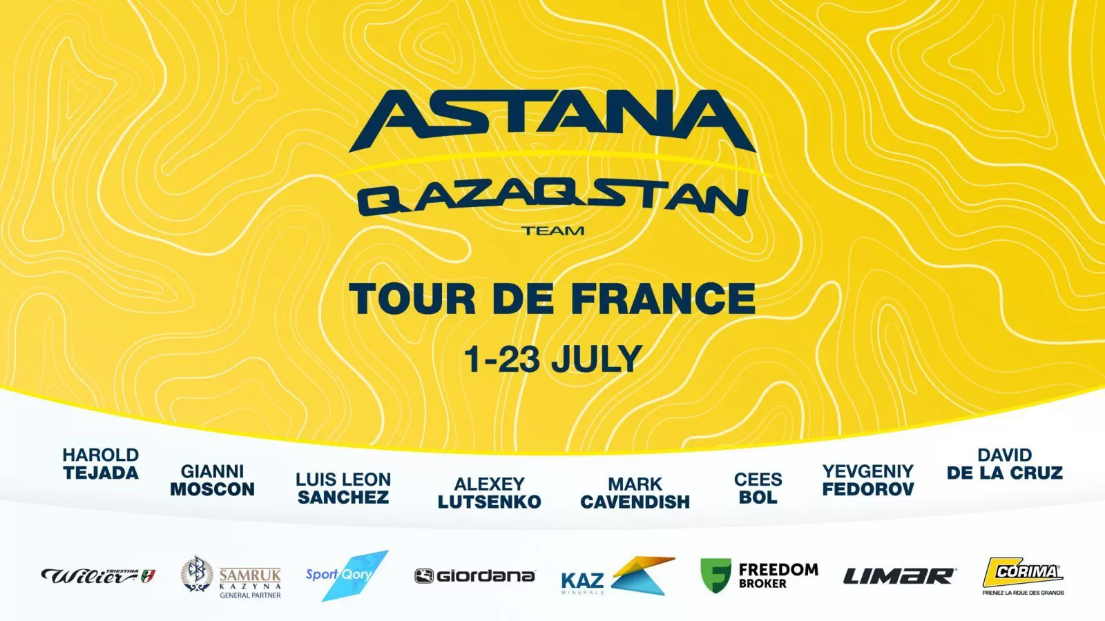 El Astana Qazaqstan Team contará con Luis León Sánchez y David de la Cruz en el Tour 2023