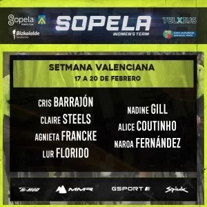 Alineación del Sopela Team para la Setmana Valenciana