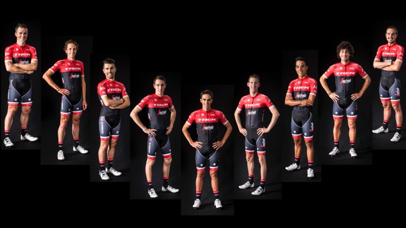 Alineación del Trek-Segafredo de Alberto Contador para el Tour de Francia