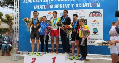 Altafulla corona a los campeones de España de Triatlón Sprint